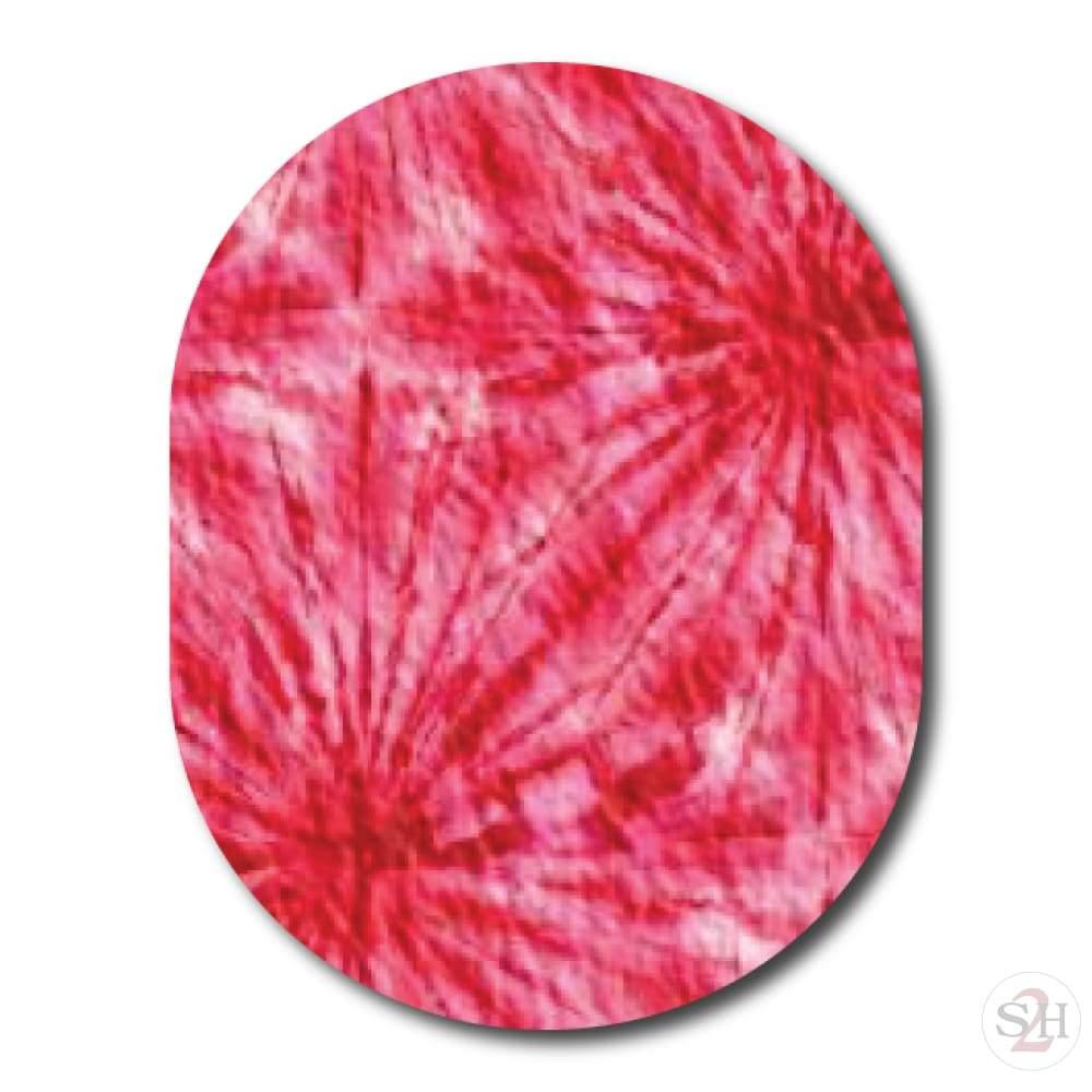 Red Tie-dye Pattern - Guardian Single Patch