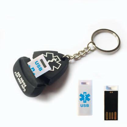 Responder Keychain USB Medical Alert ID - The Useless Pancreas