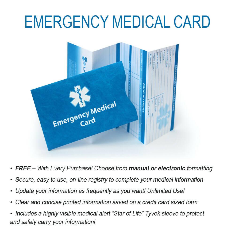 Responder Keychain USB PLUS Medical Alert ID - Engraved - The Useless Pancreas