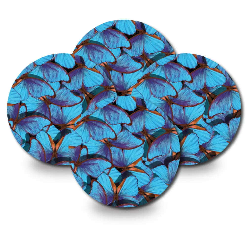 Skyblue Butterflies - Libre 2 Cover-up 4-Pack (Set of 4 Patches) / Freestyle