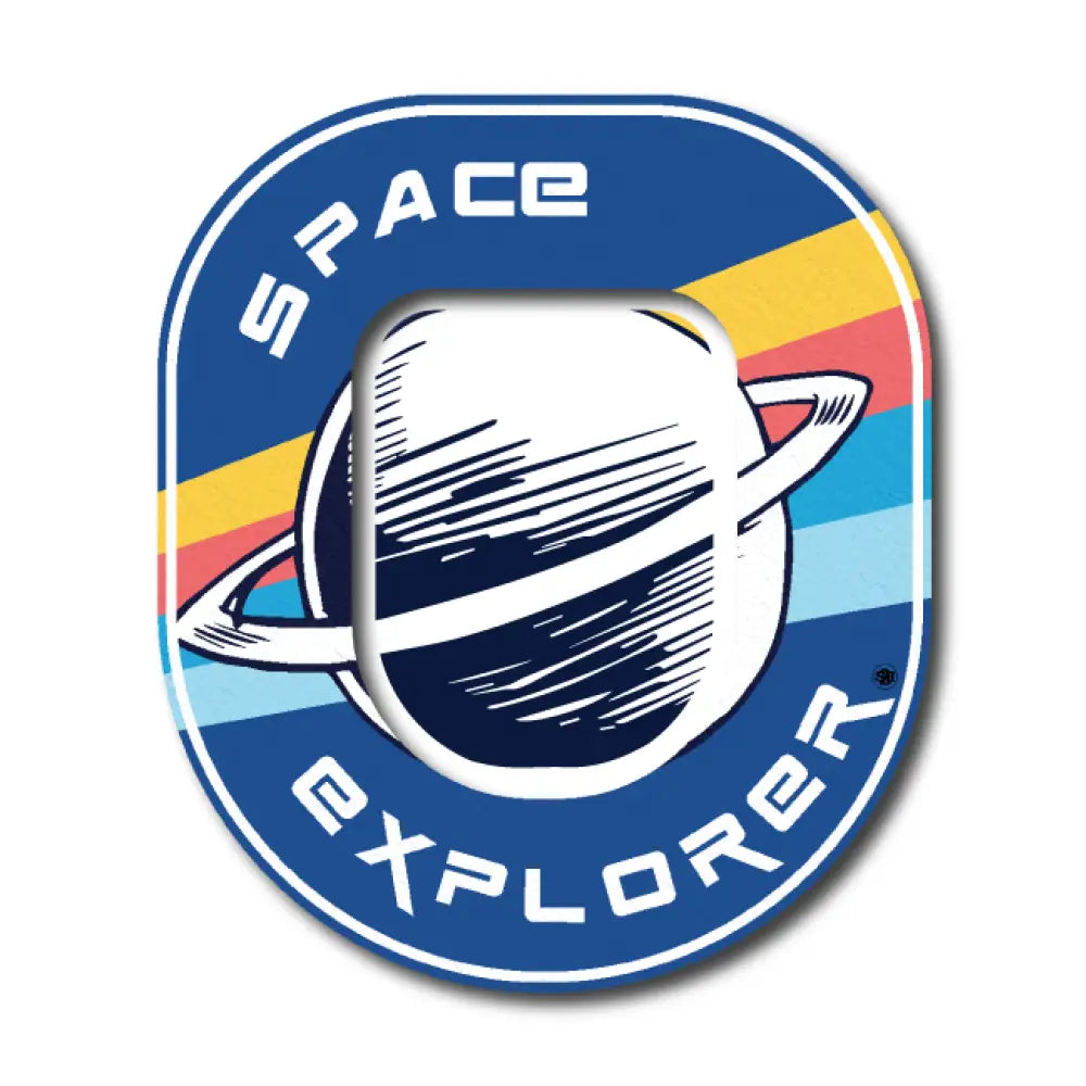 Space Explorer - Omnipod Single Patch