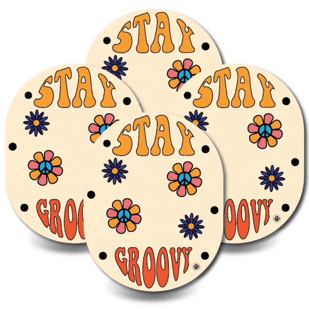 Stay Groovy - Guardian 4-Pack (Set of 4 Patches)