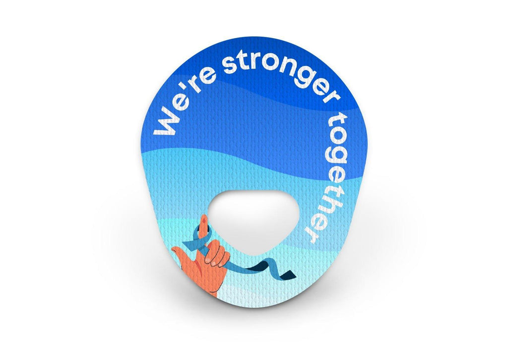 Stronger Together Patch for Guardian Enlite diabetes CGMs and insulin pumps