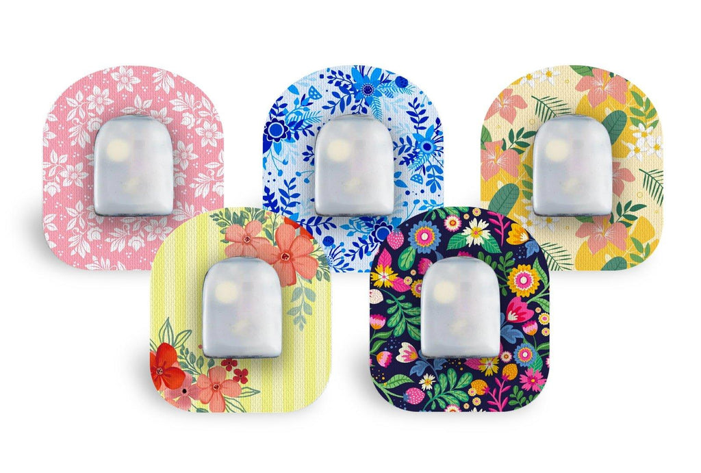 Summer Flowers Pack - Type One Style - Blood Glucose Meter Accessories