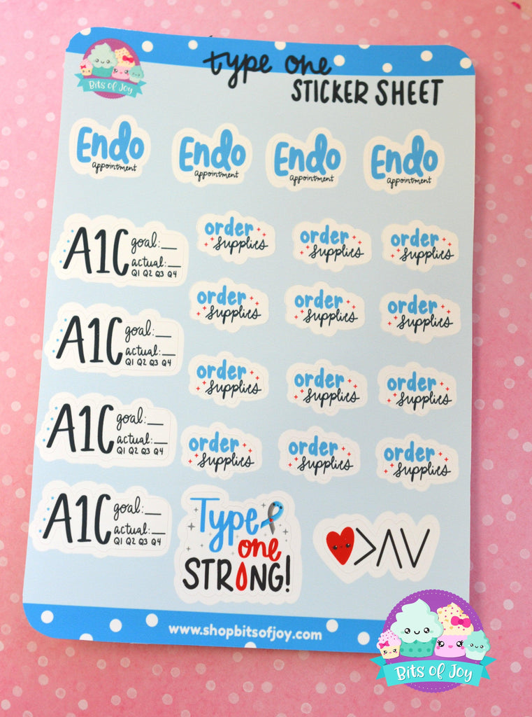 Type One Diabetes Sticker Bundle - The Useless Pancreas