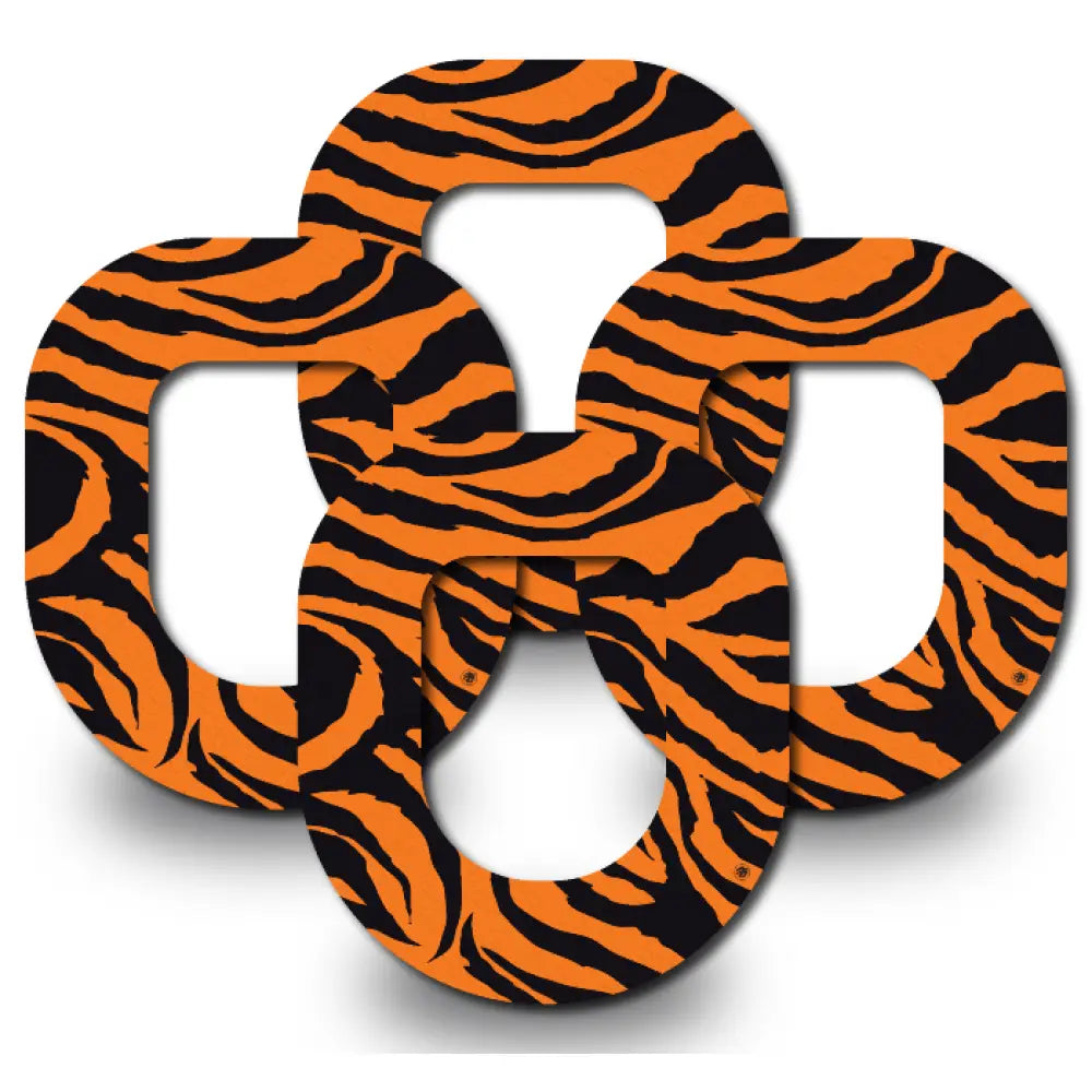 Tiger Skin - Omnipod 4-Pack (Set of 4 Patches)