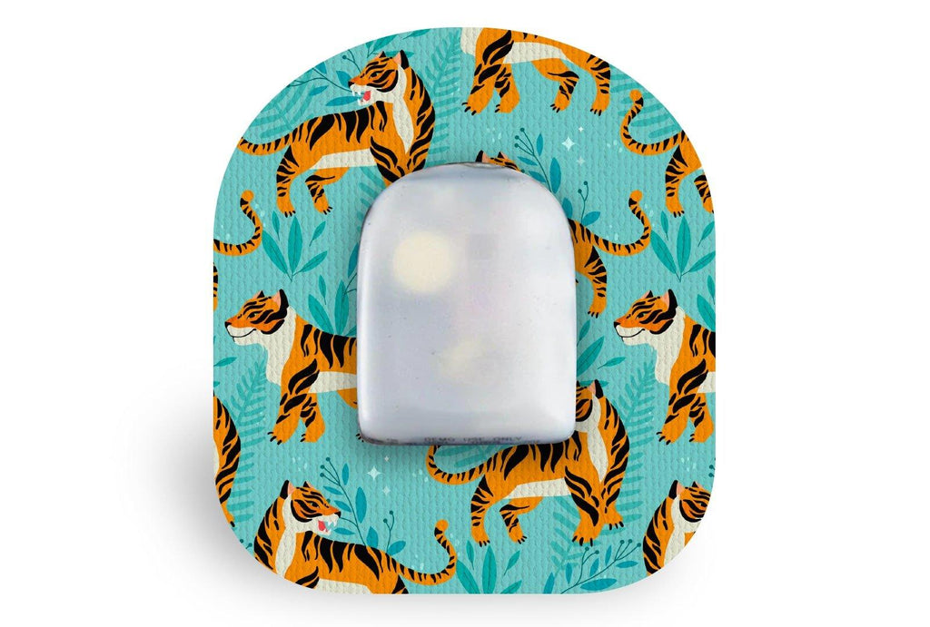 Tigers Patch - Omnipod for Single diabetes CGMs and insulin pumps