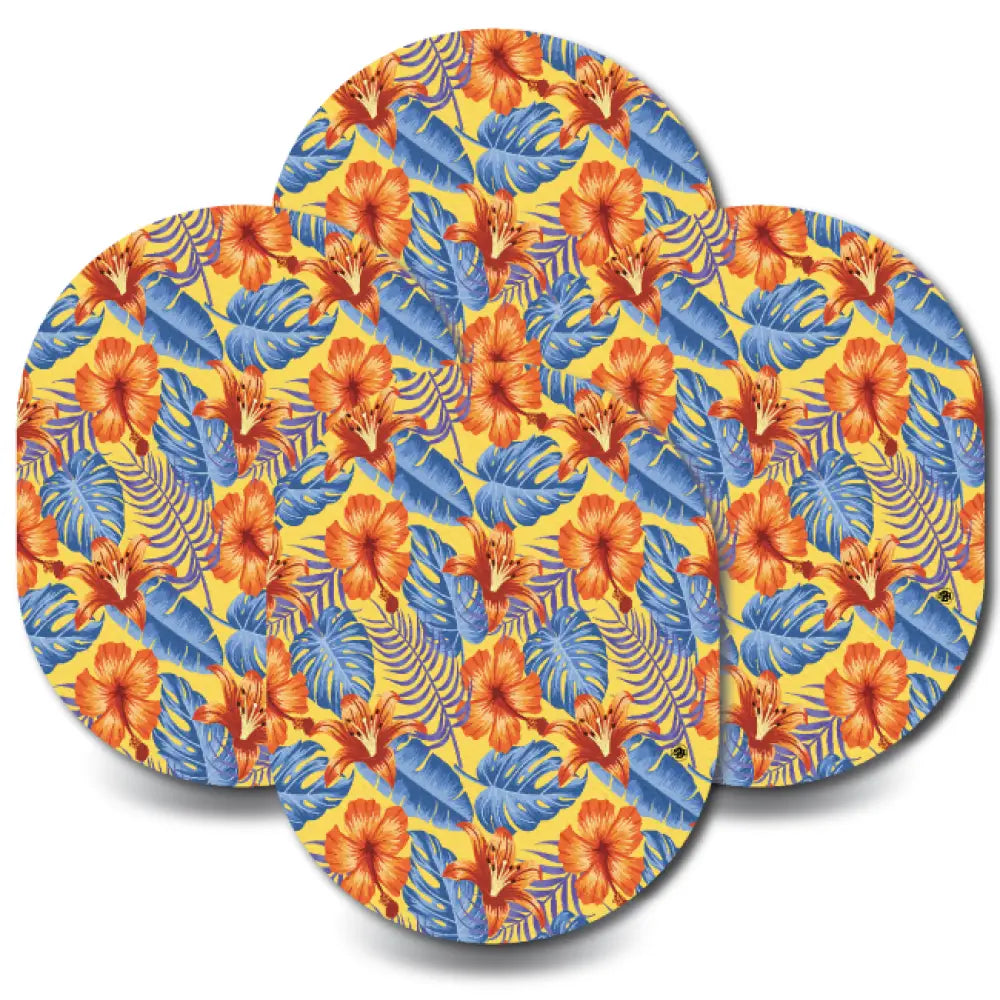 Tropical Floral - Guardian 4-Pack (Set of 4 Patches)