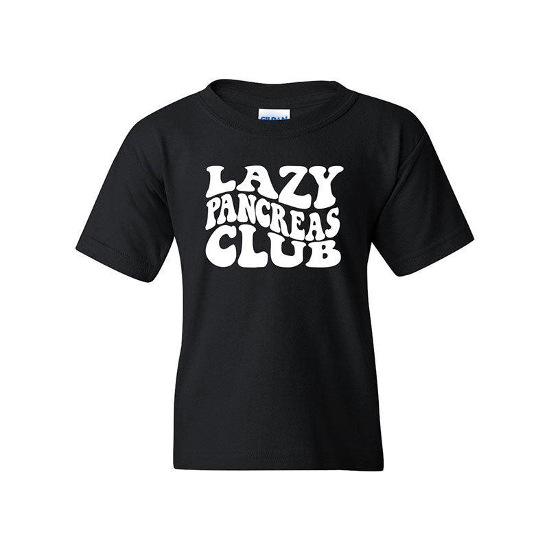 Lazy pancreas club Youth t-shirt - The Useless Pancreas