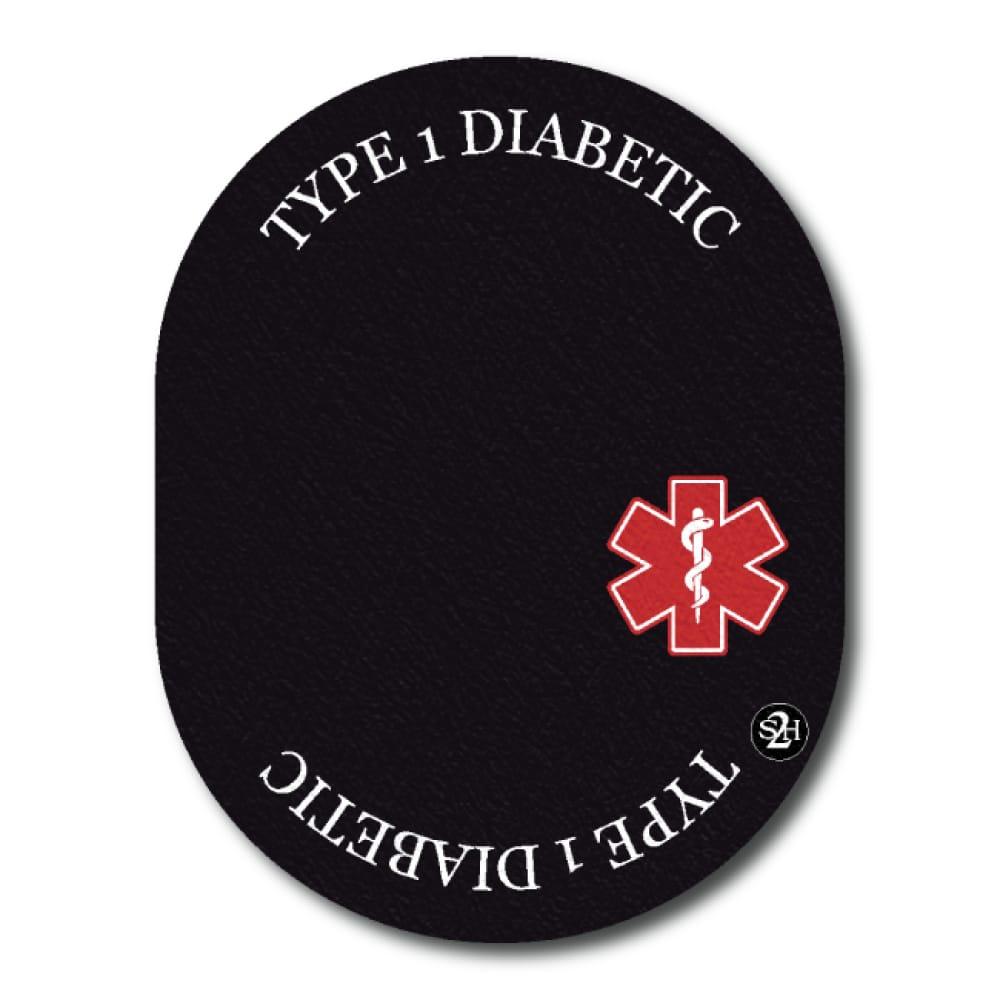 Type 1 Diabetes Awareness In Black - Guardian Single Patch