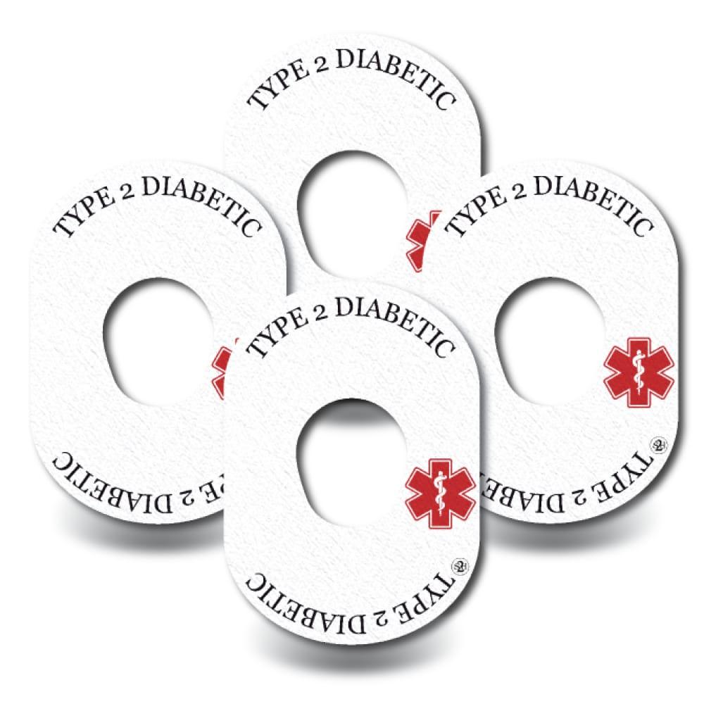 Type 2 Diabetes Awareness In White - Dexcom G7 4-Pack
