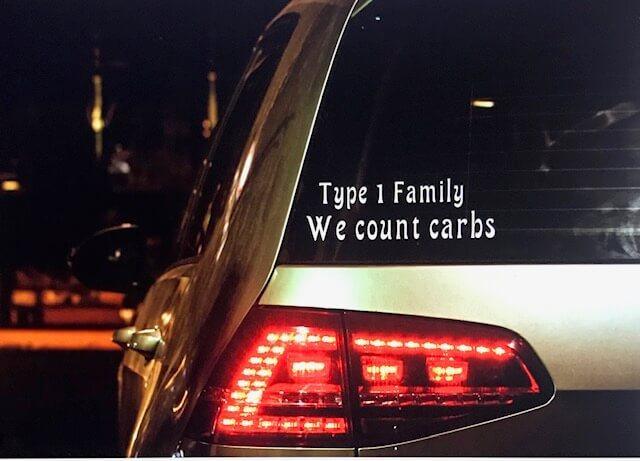 Type 1 Family Car Decal - The Useless Pancreas
