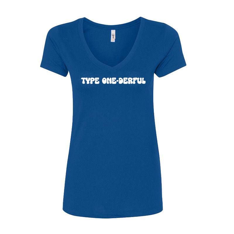 Type one-derful Women's v-neck t-shirt - The Useless Pancreas