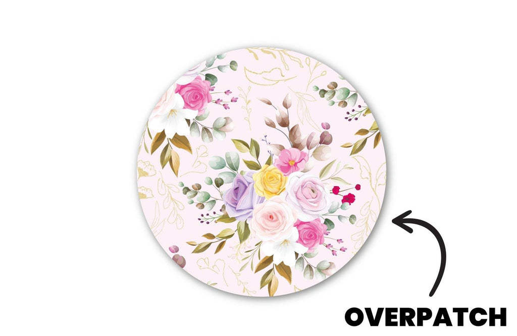 Vintage Bouquet Patch - Type One Style - CGM Patch
