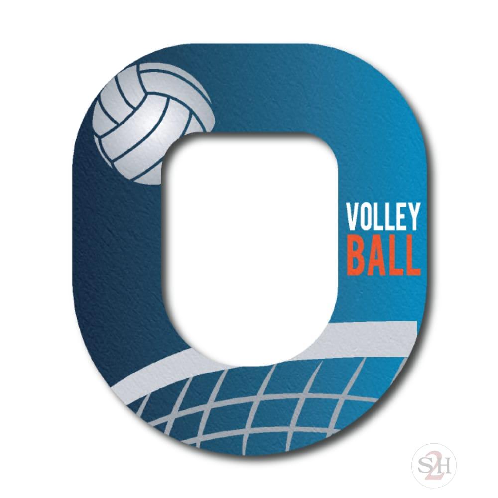 Volleyball and Net - Omnipod Single Patch / OmniPod